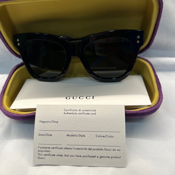Gucci Oversized Sunglasses
